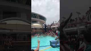 330 pound man is a belly flop king #viral #funny