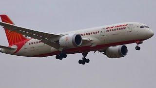 HD Air India Boeing 787-8 Dreamliner - Landing at Melbourne Airport Australia [VT-ANG]