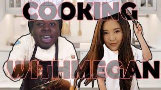 HelloMeganLee COOKING with JOSHUA OSEI / DUBHALO from JustKiddingFilms