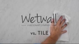 Wetwall™ Water-Proof Shower Wall Panels vs. Tile - The Showdown