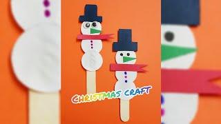 Christmas craft/snowman/Christmas decorations ideas/Christmas tree ornament/Jingle bells song