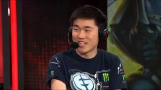 CLG vs Dignitas Game 3 post-match Analyst desk with EG Pobelter | NA LCS Summer 2014 Playoffs
