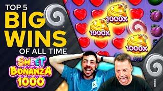 Top 5 Biggest Wins on Sweet Bonanza 1000