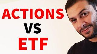 Quel est le meilleur investissement : Actions ou ETF ?