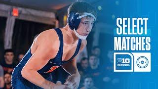 Illinois vs. Indiana | Select Matches | Big Ten Wrestling | 12/06/2024