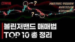  볼린저밴드 매매법 TOP 10 (feat. 볼밴 알람봇 배포) - 코인 선물