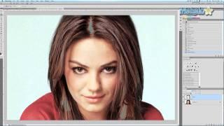 Photoshop Tutorial - Shining Hair