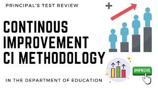 Principal's Test Review: Continuous Improvement CI Process  in the Department of Education (DepEd)