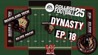 I Created a College Football Program | Ep 18 - Maryland Tech EA College Football 25 Teambuilder