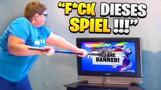 VERRÜCKTE AUSRASTER der Fortnite Kinder