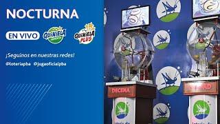 [Nocturna] Sorteo de la Quiniela y de la Quiniela Plus - 1 de noviembre de 2024