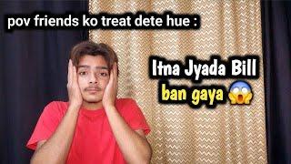 Friends Ko 5K Ki Treat Dedi  | Itna Bill Bhan Giya  | Viral Vicky Vlogs