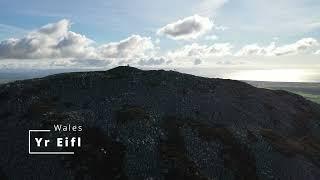 TRE'R CEIRI Hillfort IRON AGE - Wales Great Britain | Drone 4K