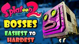 All Splatoon 2 Bosses Ranked from Easiest to Hardest