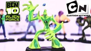 2009 BEN 10 ALIEN FORCE Goop Cartoon Network Corinthian Figure Review