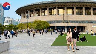 [4K] Seoul Walk– Seoul Arts Center,Live 2021 Symphony Festival with Hanwha,Weekend afternoon scenery