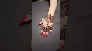 Back hand mehandi design #shortfeed #shorts #youtubeshorts #ytshort #viralvideo #trending