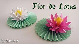 Como fazer Flor de Lótus - Vitória Régia [Tutorial 83]