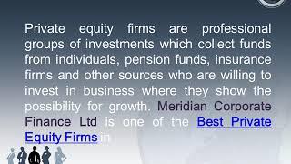 best private equity firms