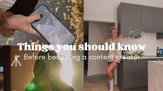 Things I Wish I Knew Before Becoming a Content Creator