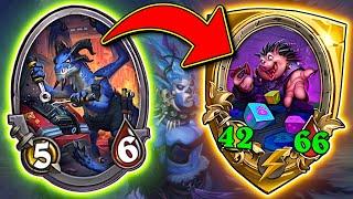 This Stacks with Brann AND Drakkari?! | Hearthstone Battlegrounds