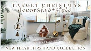 TARGET CHRISTMAS SHOP WITH ME + HAUL  new hearth & hand 2024 / styling target holiday decor