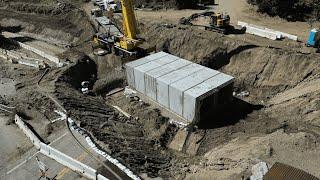 Precast Concrete Culvert Restores Storm Stricken Community | Jensen Precast