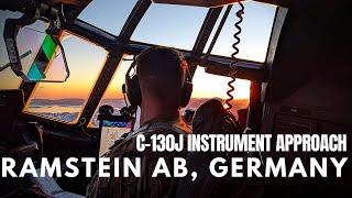 RAMSTEIN GERMANY | C-130J LANDING - 4K