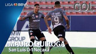 Gol de M. Quiroga | San Luis 0-1 Necaxa |  Apertura 2019  - Jornada 18 | Liga BBVA MX