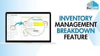 ASAP Systems’ Online Inventory Management System - Breakdown Feature.