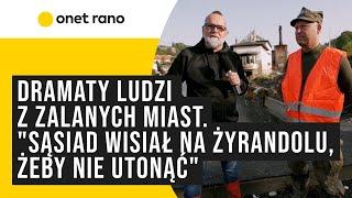 Rozpaczliwe relacje powodzian. "Nie mamy dzisiaj nic. Płakać się chce"