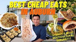 BEST CHEAP EATS IN AUBURN SYDNEY | $30 Food Challenge - did we fail?  multicultural food vlog tour