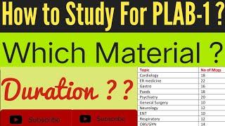 How To Start PLAB 1 Preparation| Best Material For PLAB 1| Time Required For PLAB 1| Faraz Series|