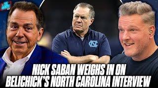 Nick Saban's Thoughts On Why Bill Belichick Would Want To Take North Carolina's Head Coaching Job