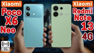 Poco X6 Neo 5G Vs Redmi Note 13 4G | Specs Comparison  Which One's Better?