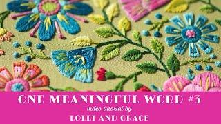 Lolli and Grace - One Meaningful Word Year 3 Video Tutorial