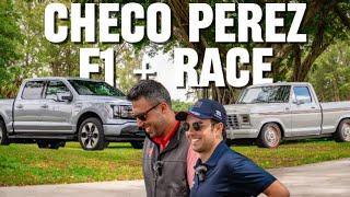 Checo Perez talks F1 Miami & a Golf Cart Race with Gaston!