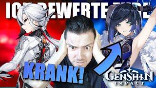 DIE KRASSESTE YELAN DIE ICH JE GESEHEN HABE!? Ich BEWERTE BUILDS MEINER ZUSCHAUER! I Genshin Impact