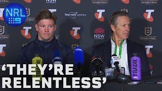 Melbourne Storm STRANGLED by Penrith Panthers experience: NRL Presser | NRL on Nine