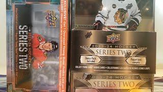 2023-24 Upper Deck Series 2 Retail (Oversized Young Guns Blaster & Tin) - Dazzlers Rainbow?