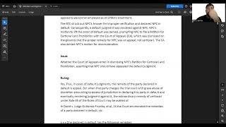 2025 Rem Cases: NPC v. Baysic - Bar Exam Preparation