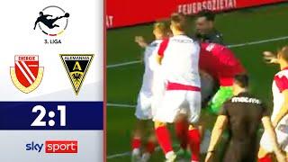 90.+8! Last-Minute Sieg für Cottbusser! | Energie Cottbus - Alemannia Aachen | Highlights - 3. Liga