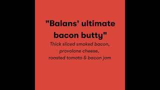 Balans' Ultimate Bacon Butty