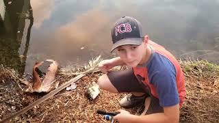 Catching tilapia with a trout magnet fishing lure