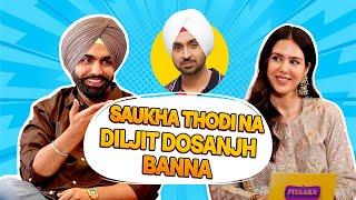 Ammy Virk & Sonam Bajwa | Diljit Dosanjh | Kudi Haryane Val Di Full Movie Interview | Pitaara Tv