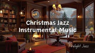 Christmas Jazz Instrumental Music to Study, Work  Cozy Coffee Shop Ambience with Smooth Jazz Music