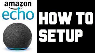 How To Set up Amazon Echo Dot - Echo Dot 4th Generation Setup - Manual Wifi Setup Instructions