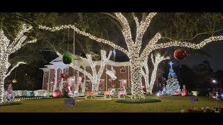 Christmas Lights River Oaks Houston TX | EXTRAVAGANT! VIBRANT!