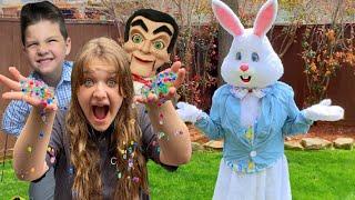 BEST of EASTER BUNNY with Aubrey and Caleb!