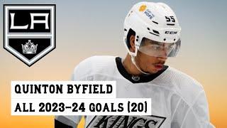 Quinton Byfield (#55) All 20 Goals of the 2023-24 NHL Season